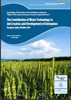 The Contribution of Water Technology to Job Creation and Development of Enterprises