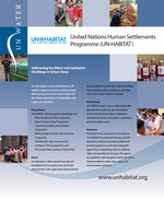 UN-HABITAT's IFAT 2010 Poster