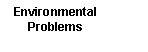 Text Box: Environmental
Problems
